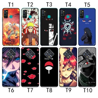 เคสโทรศัพท์มือถือแบบใส ลายโลโก้อนิเมะนารูโตะ Akatsuki MZD15 สําหรับ Infinix Note 7 8 10 Pro X689C X690 X692 X693 X695 Hot 10T 10S