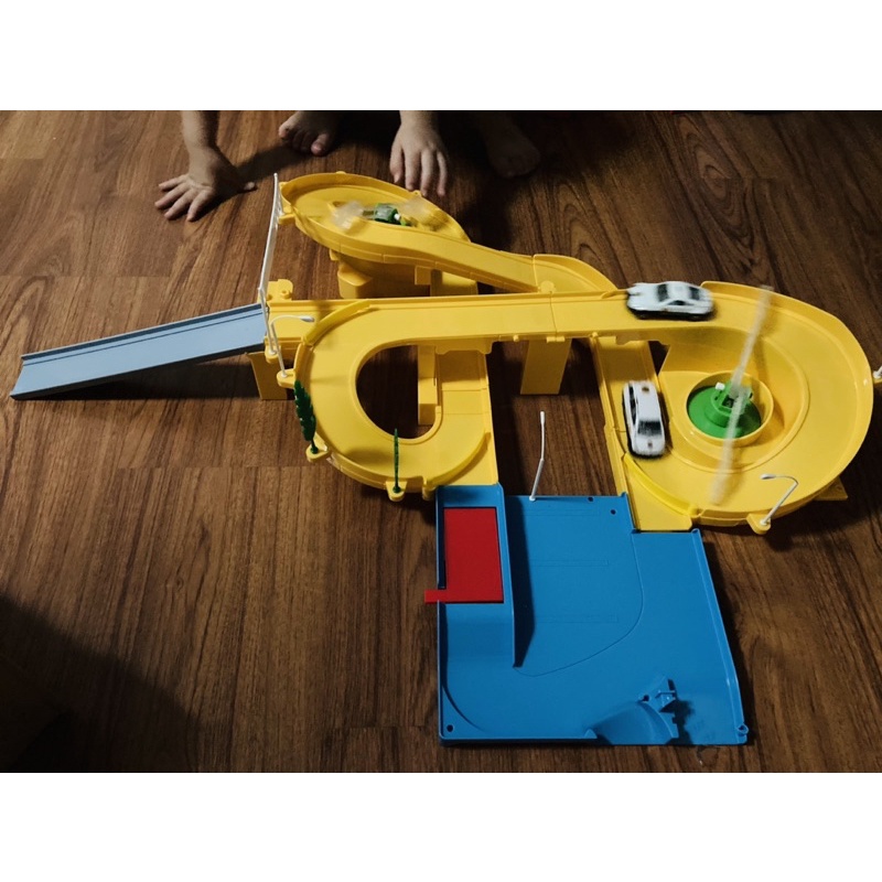 รางรถเหล็ก tomica highway interchange