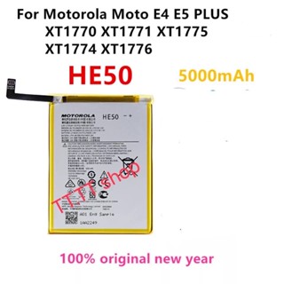 แบตเตอรี่ แท้ Motorola Moto E5 Plus / E4 Plus XT1770 XT1771 HE50 5000mAh