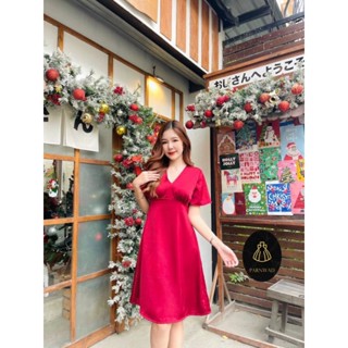 🚩ถ่ายจากสินค้าจริง นางแบบใส่สินค้าจริง🚩🎄Christmas Dress 🎄Parnwad