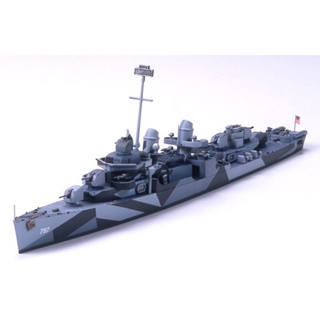 [ชุดโมเดลสเกลประกอบเอง] TAMIYA 31907 1/700 U.S. Navy Fletcher Class Destroyer DD-797 Cushing โมเดลทามิย่าแท้ model