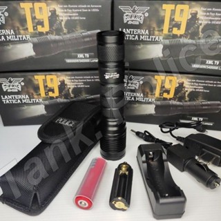 🔰🔰🔰ไฟฉาย T9 พร้อมส่ง police รุ่นJY8892 XML T9 18000000W/5400000Lumens