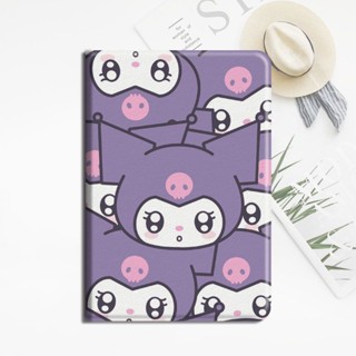 kuromi มีที่ใส่ปากกา เคส air 4/5 mini1/2/3/4/5/6 เคสไอแพด 10.2 gen 7/8/9 เคสซิลิโคน 2022 10.9 gen10 pro 11 case