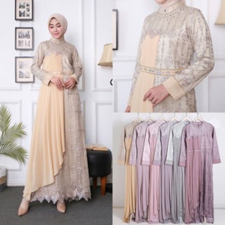 Gamis Madamesexy Sequin Original Boutique บูติก หรูหรา ประดับเลื่อม ชุดเดรส / ผู้ชําระเงิน นําเข้า / ทานาห์ อาบัง / เกมมิสปาร์ตี้ / คําเชิญเกม