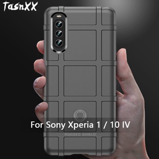 สําหรับ Sony Xperia 10 5 1 Ace II III IV Pro-I เคสโล่ บางพิเศษ กันกระแทก ซิลิโคนนิ่ม เคลือบด้าน TPU ป้องกันด้านหลัง Funda