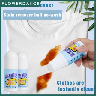 Magic Roller Cloth Oil Remover Roll Ball (50Ml) เสื้อผ้าทำความสะอาดคราบ Remover สำหรับเสื้อผ้า Roller-Ball เสื้อผ้าทำความสะอาดเช็ดเสื้อผ้าปากกา Flowerdance