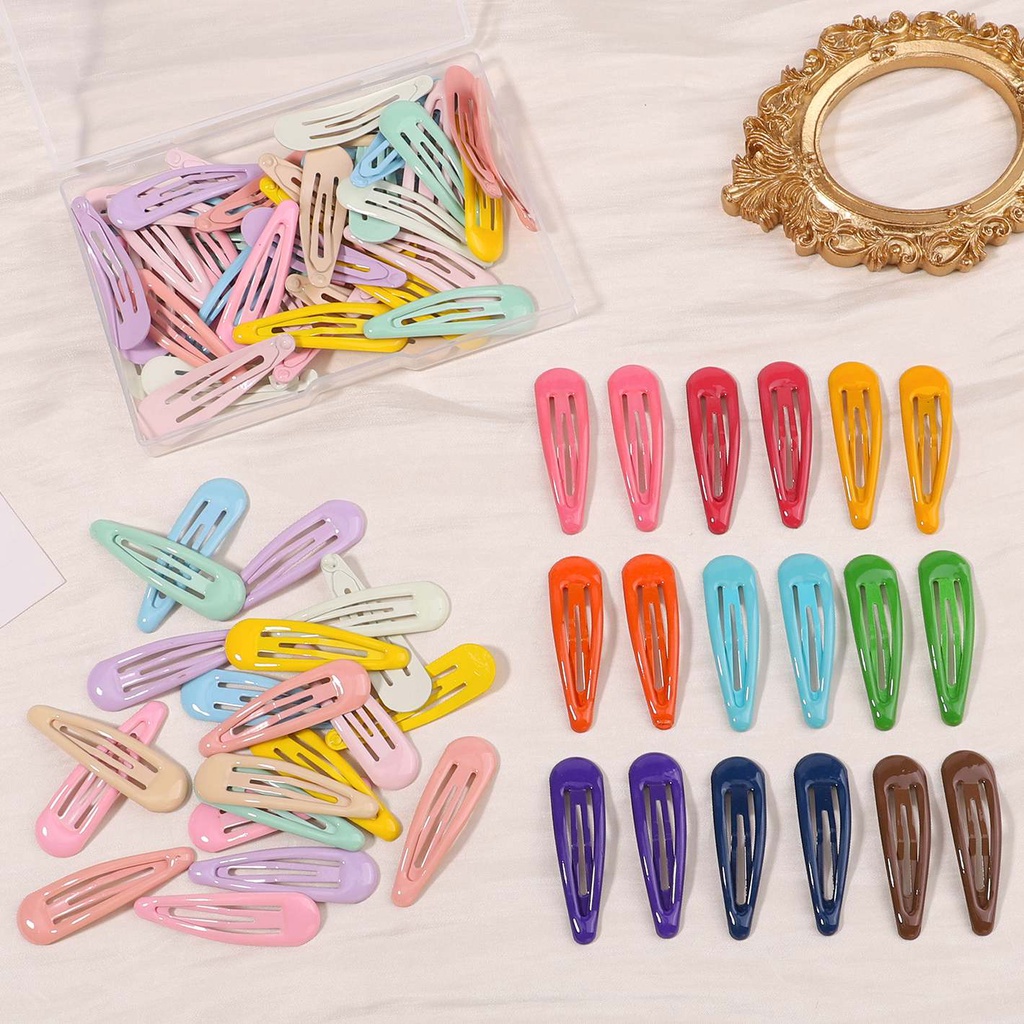30 ชิ้น / เซต ผู้หญิง กิ๊บ ที่มีสีสัน น่ารัก รูปหยดน้ํา หวาน กิ๊บติดผม ปิ่นปักผม เลื่อน คลิป แฟชั่น เครื่องประดับผม