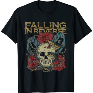 เสื้อยืดผ้าฝ้ายพรีเมี่ยม เสื้อยืด พิมพ์ลาย Falin In Rever The Death สําหรับผู้ใหญ่