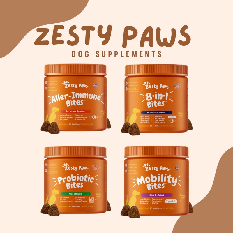 Zesty Paws Dog Supplements