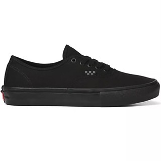 VANS SKATE AUTHENTIC BLACK BLACK SNEAKERS สินค้ามีประกันแท้