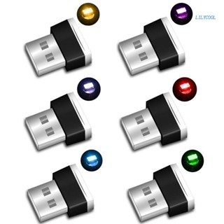 【CH*】โคมไฟนีออน Led ฉุกเฉิน ขนาดเล็ก USB หลากสีสัน สําหรับตกแต่งรถยนต์ PC