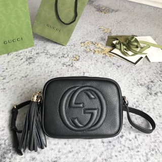 🔥ผ่อนได้🔥Gucci Soho Small Leather Disco bag Size 20 cm งาน Original อุปกรณ์ : Full Box Set