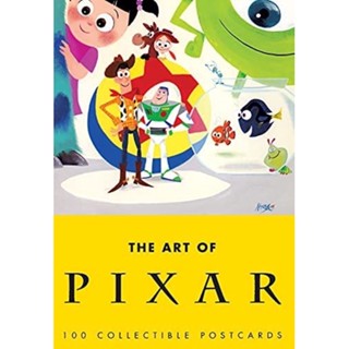 Postcard Art of animation Pixar 100แผ่น