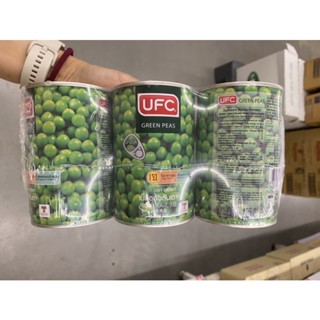 Green Peas ( UFC Brand ) 425 G.*3 P เมล็ด ถั่วลันเตา ( ตรา ยูเอฟซี )