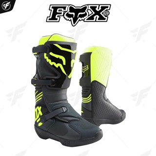 รองเท้าการ์ด FOX RACING COMP X MOTOCROSS BOOTS BLACK/YELLOW