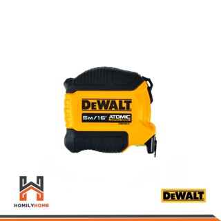 DEWALT ตลับเมตร ยาว 5 เมตร ATOMIC รุ่น DWHT38112-30 DWHT38112 B 4715898229513