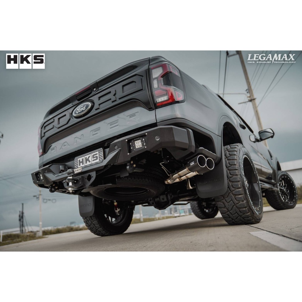 ท่อ HKS ท่อแต่ง Ranger 2022 2023 2024 next gen HKS legamax carbon ตรงรุ่น XLT sport Wildtrack ตรงรุ่