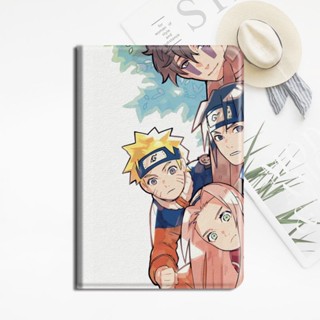 naruto anime มีที่ใส่ปากกา เคส air 3/4/5 mini1/2/3/4/5/6 เคสไอแพด 10.2 gen 7/8/9 gen10 เคสซิลิโคน 2022 pro 11 case