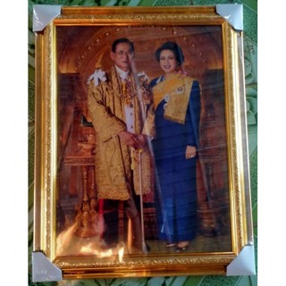 กรอบกระจก รูปภาพรัชกาลที่ 9