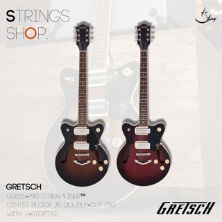 กีตาร์ไฟฟ้า Gretsch G2655-P90 Streamliner™ Center Block Jr. Double-Cut P90 With V-Stoptail