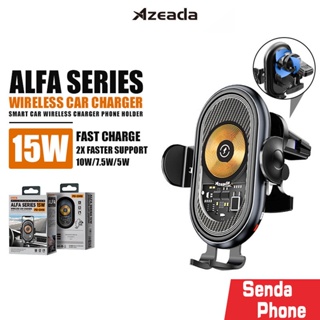 ที่ชาร์จไร้สายในรถยนต์ Azeada รุ่น PD-CH18 Wireless Car Charger ชาร์จเร็ว 15W Type-C