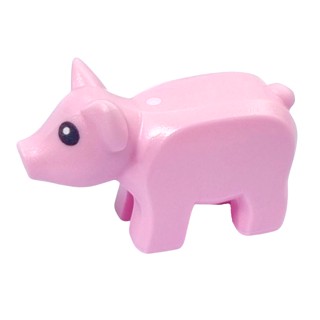 [ Animal ]  ชิ้นส่วนเลโก้ Lego Part Piglet (1410pb01) ราคา/ชิ้น