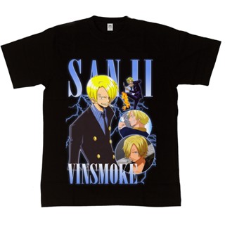 เสื้อยืดแขนสั้น เสื้อยืด พิมพ์ลาย Annimood - Sanji Vinsmoke One Piece Homage Series