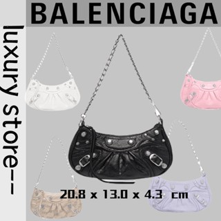 บาเลนเซียก้า  Balenciaga   LE CAGOLE กระเป๋าสะพายโซ่มินิ/กระเป๋าสตรี/ใหม่/กระเป๋าสะพายข้าง/กระเป๋าสะพายไหล่/น่ารักมาก