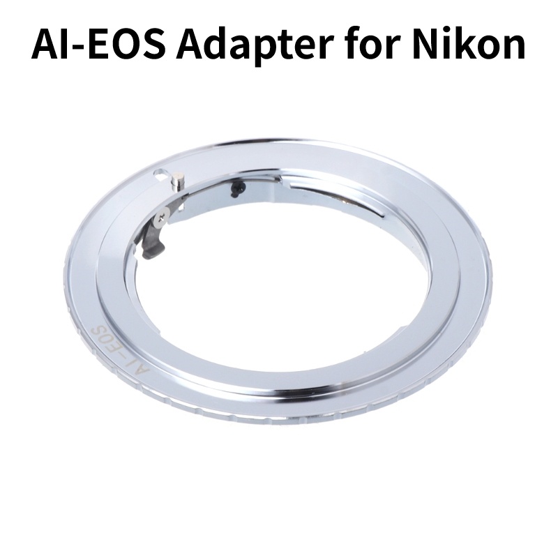อะแดปเตอร์ AI-EOS สําหรับเลนส์ Nikon AI AI-SF ไปยังกล้อง Canon EF EOS AF ยืนยันแหวน