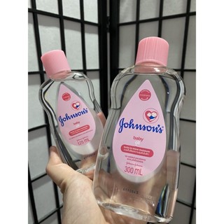 Johnson’s baby oil จอห์นสัน เบบี้ออยส์ ขวดสีชมพู พร้อมส่งค่าา 🥰🥰