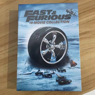 แผ่น Dvd ภาพยนตร์ Speed and Passion FAST FURIOUS1-9 คําบรรยายภาษาอังกฤษ 10 แผ่น