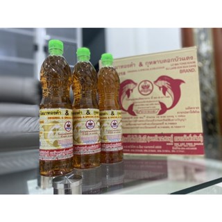 น้ำปลาแท้ ตราโลมาทองคำ &amp; กุหลาบ แพ็ค 6 ขวด (700 ml./ขวด)