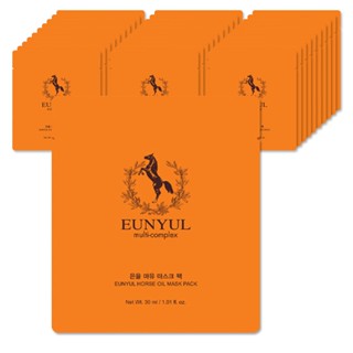 [30 ชิ้น] eunyul mayu horse oil mask / eunyul horse oil / eunyul facial mask / eunyul mask pack / eunyul mask