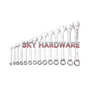 SKY TOOLS ประแจแหวนข้าง ปากตาย  เบอร์ 6mm-28mm GERMANY CR-V