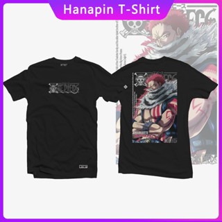 เสื้อยืดAnime Shirt - One Piece - Katakuri Oversized T shirt Original Tshirt For Men And Women Shirt Tops