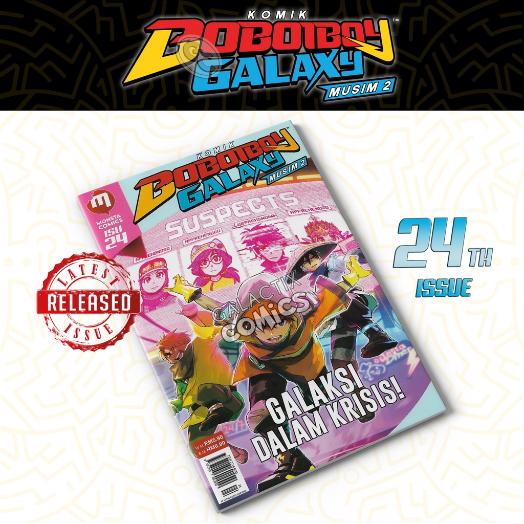 Comic BoBoiBoy Galaxy Season 2 Issue 24