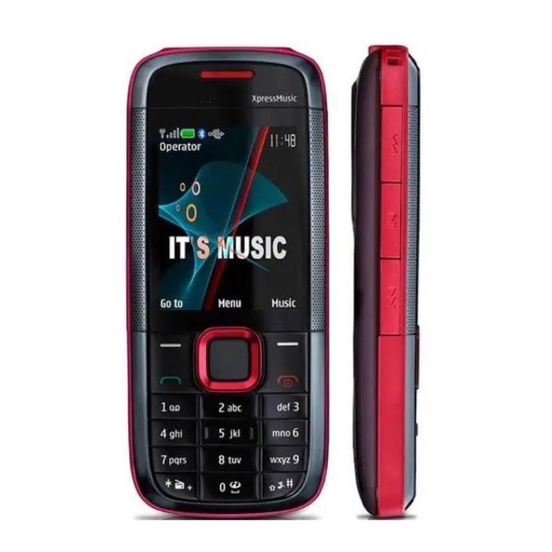 N 5130 Xpress Music Original โทรศัพท์มือถือ ปุ่มโทรศัพท์ใช้ได้ AIS DTAC TRUE 4G ซิมการ์ด แป้นภาษาไทยแข็งแรงทนทานเหมา