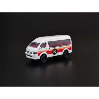 majorette toyota hiace no.16 รถตู้ลายแข่ง