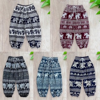 กางเกงลายช้างเด็ก 3–6 ปี พร้อมส่ง ผ้าแมมเบิร์ตพริ้ว เย็น ใส่สบาย ฤดูร้อน ใส่ไปทะเล(ลายไหนหมดจะจัดส่งลายใกล้เคียงให้ครับ)