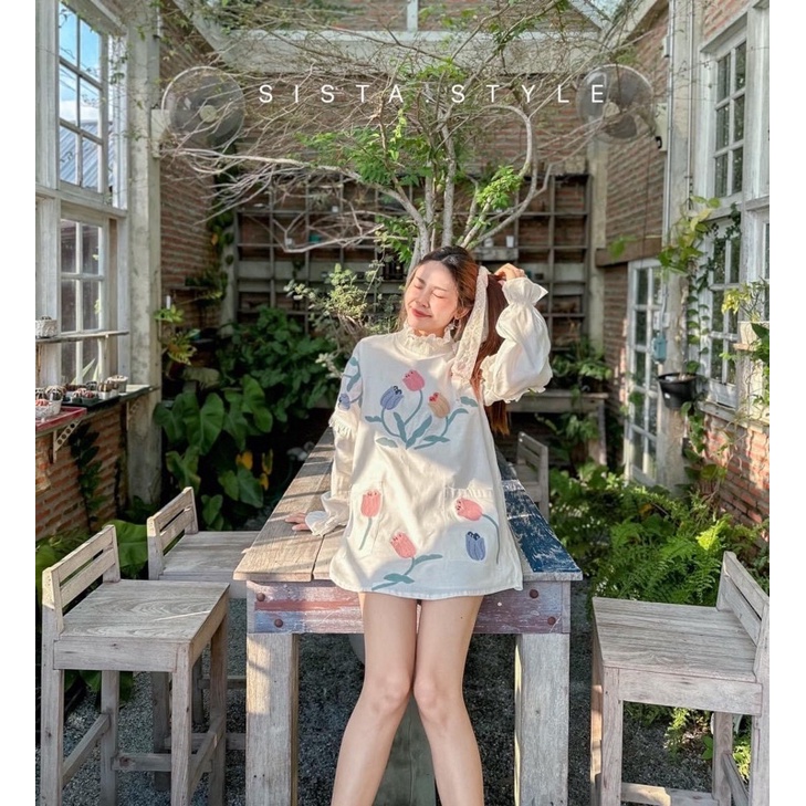 เดรสทิวลิป ป้ายsista style