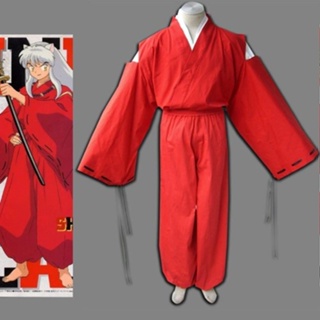 7C289 อินุยาฉะ เทพอสูรจิ้งจอกเงิน Inuyasha Costume