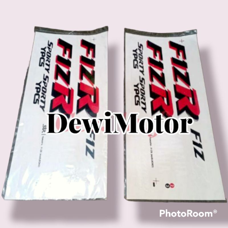 MERAH Fiz r malboro สติ๊กเกอร์แถบสีแดงและสีขาว