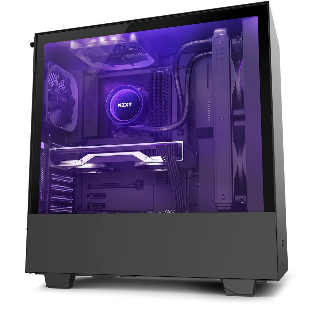 NZXT เคสคอมพิวเตอร์ CASE H510i BLACK/BLACK : CA-H510i-B1 by Neoshop