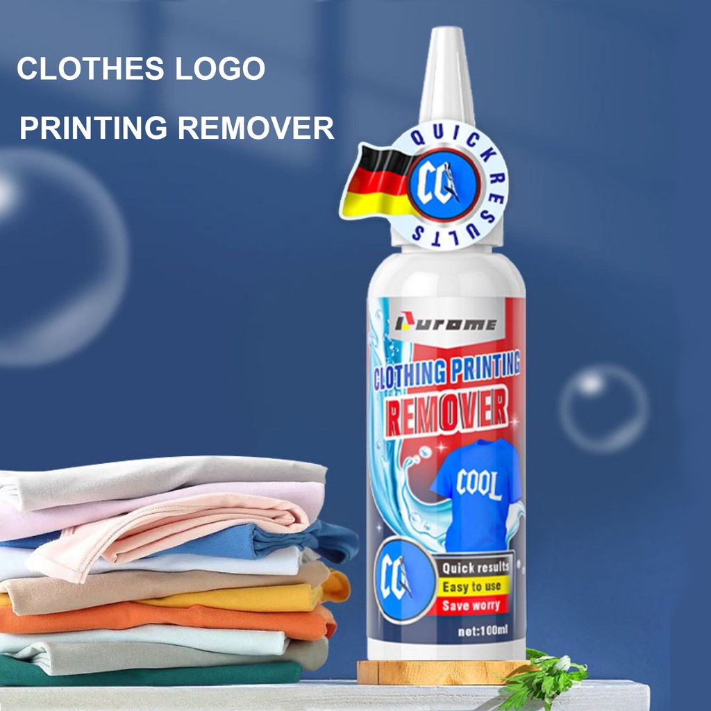 Dtf น้ํายาล้าง โลโก้เสื้อผ้ากาวการพิมพ์เมาส์ Deglue Self-Adhesive Remover