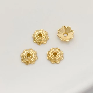 Receptacle diy 10 ชิ้น 14 พันรูปดอกไม้ diy Spacer
