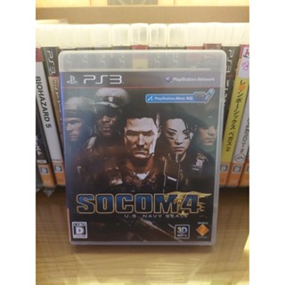 แผ่นแท้ PS3 SOCOM 4 # U.S Navy Seals (Zone 2 Japan)