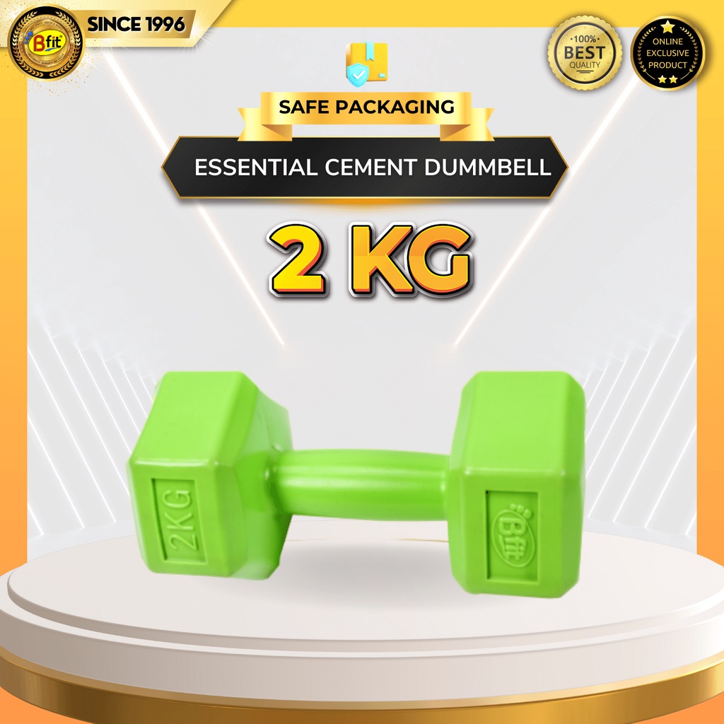 Bfit Cement Dumbbell 2กก. - 1 ชิ้น