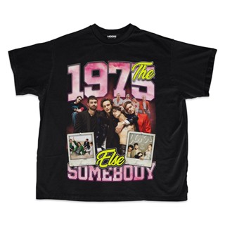 เสื้อยืด ขนาดใหญ่ พิมพ์ลาย The 1975 Somebody Else The 1975