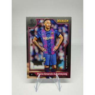 FC Barcelona 2021-22 Topps Merlin Chrome UEFA League Soccer Cards