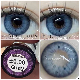 Bigeye Madame สีเทา สีน้ำตาล คอนเเทคเลนส์ บิ๊กอาย